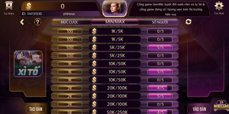 Địa chỉ chơi game đánh bài Xì tố hiệu quả? 