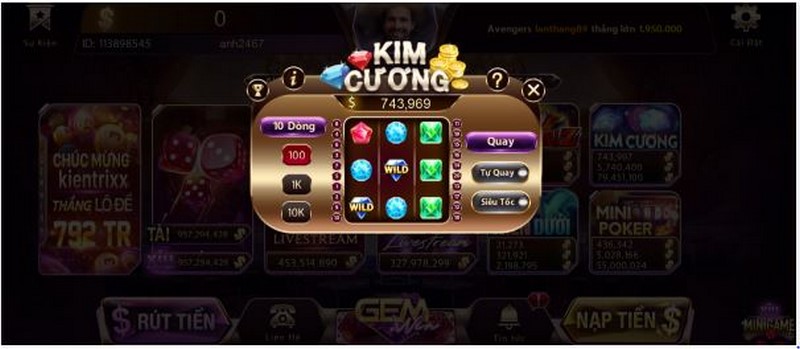 Mini game Gemwin - Vừa Giải Trí, Vừa Kiếm Tiền Nhanh Chóng? 